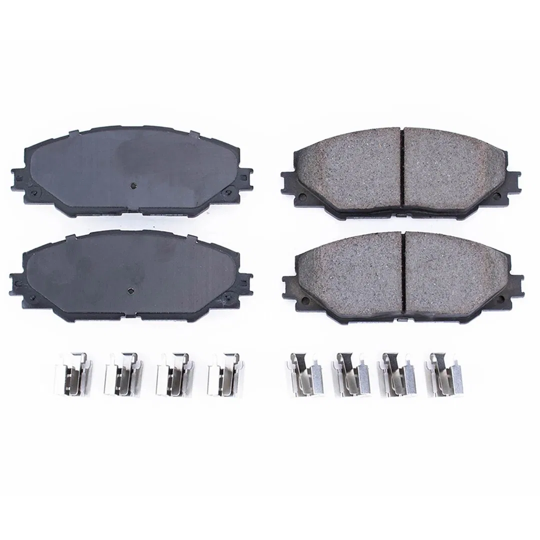 17-1211 – POWERSTOP Brake Pad, FMSI Number D1211 Ceramic Brake Pads Set Of 4 With Stainless Steel Hardware